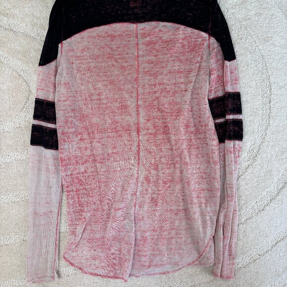 NSF Asymmetrical Linen Blend Top - Picture 4 of 4